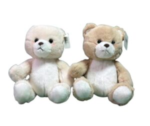 OSITO DE PELUCHE SURTIDO X2 MODELOS 22 CM