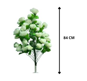 ARBOL DE ROSA ABIERTA 50 FLORES BLANCO