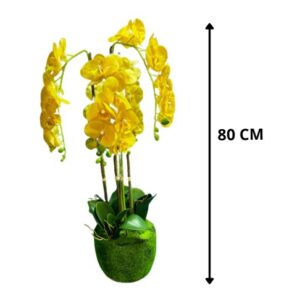 ORQUIDEA AMARILLO 12X80 CM