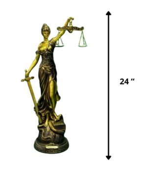 DAMA DE LA JUSTICIA 24"