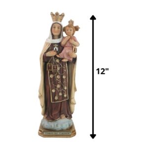 VIRGEN DEL CARMEN 12"