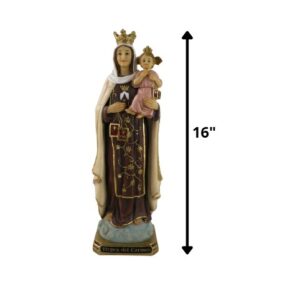 VIRGEN DEL CARMEN 16"