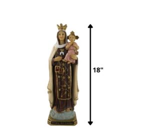 VIRGEN DEL CARMEN 18"