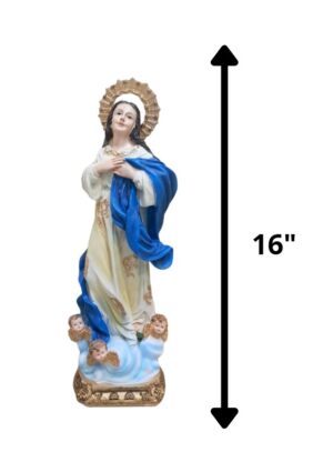 VIRGEN CONCEPCIÓN DE MARIA 16"