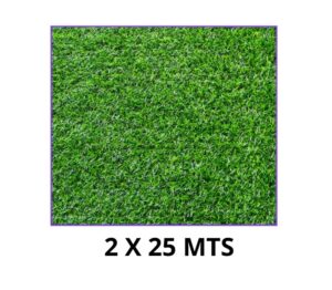 ROLLO GRAMA ARTIFICIAL 2 X 25 MTS