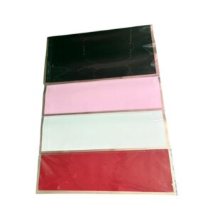 PAPEL COREANO SURTIDO 4 COLORES (20 HOJAS POR PAQUETE)