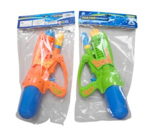 LANZA AGUA 1 DISPARO 2 COLORES SURTIDOS